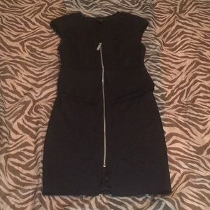 Ted Baker Structured Zip Peplum Dress